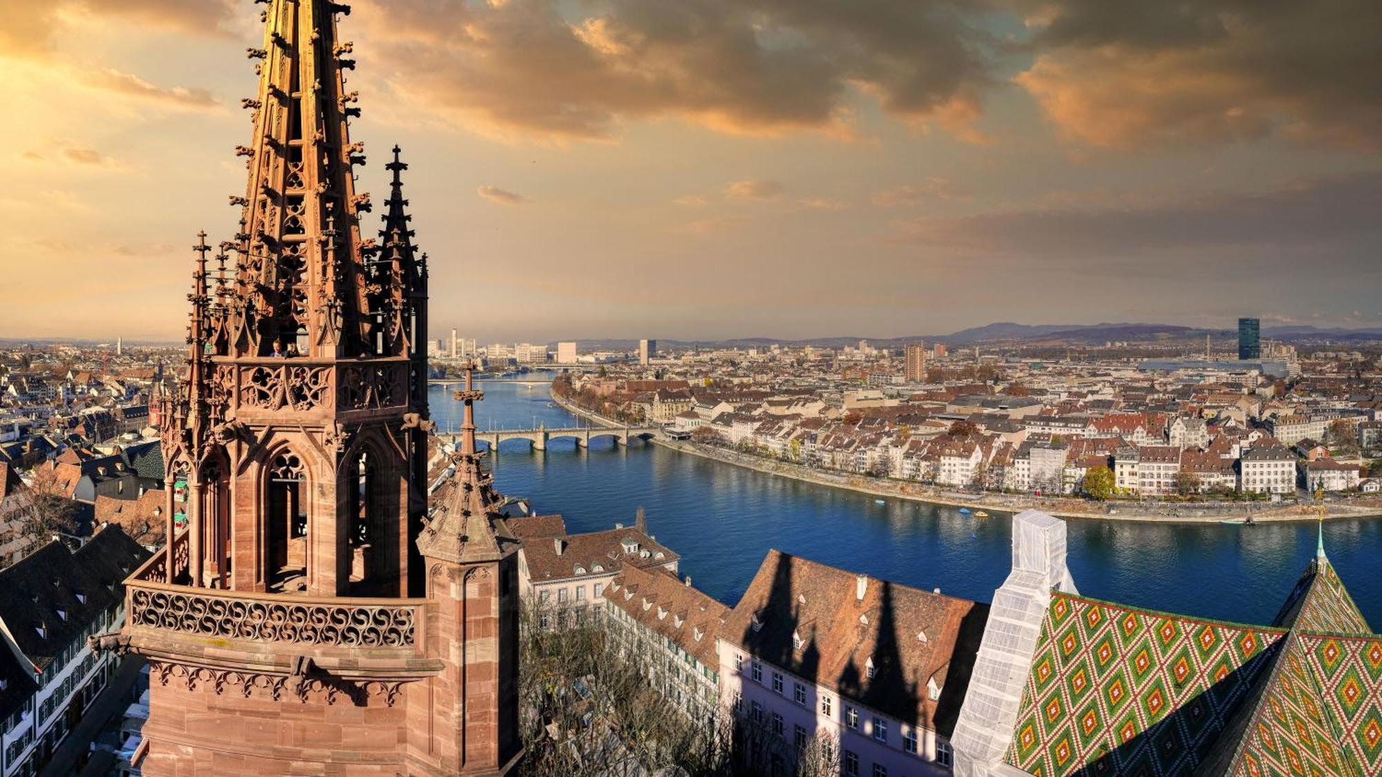 City Center Rooftop Studio With Oldtown View Basel Exterior photo